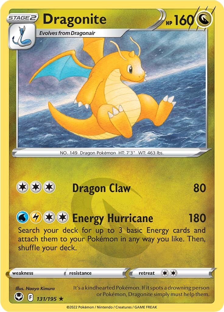 Image of Dragonite (131/195) [Sword & Shield: Silver Tempest]