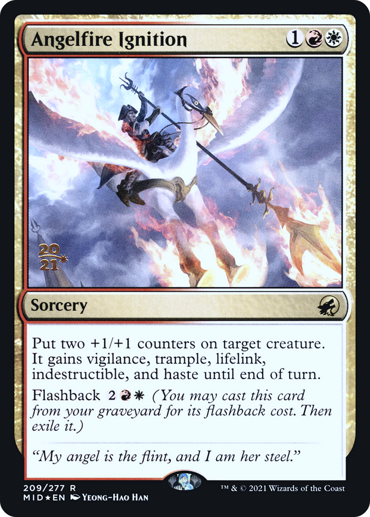 Image of Angelfire Ignition [Innistrad: Midnight Hunt Prerelease Promos]