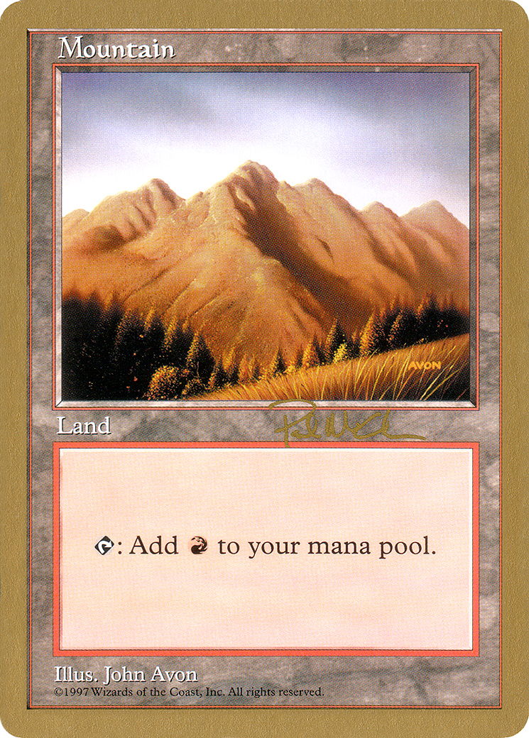 Image of Mountain (pm444) (Paul McCabe) [World Championship Decks 1997]