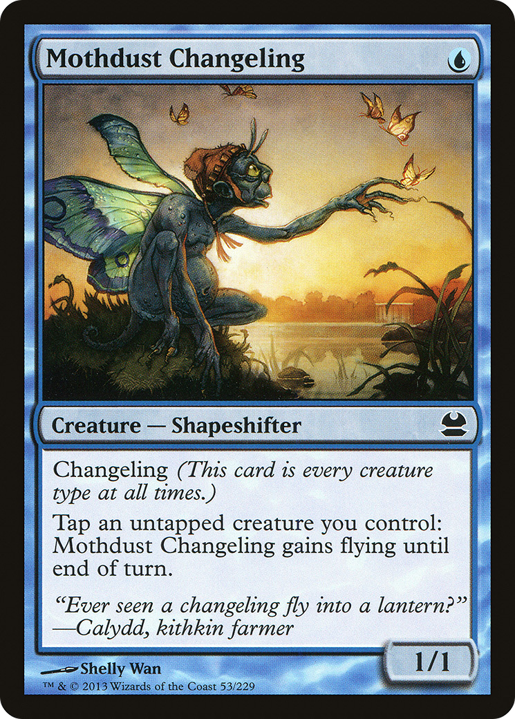 Image of Mothdust Changeling [Modern Masters]