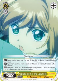 Image of Sakura: Lost in the Labyrinth (CCS/WX01-010 R) [Cardcaptor Sakura: Clear Card]