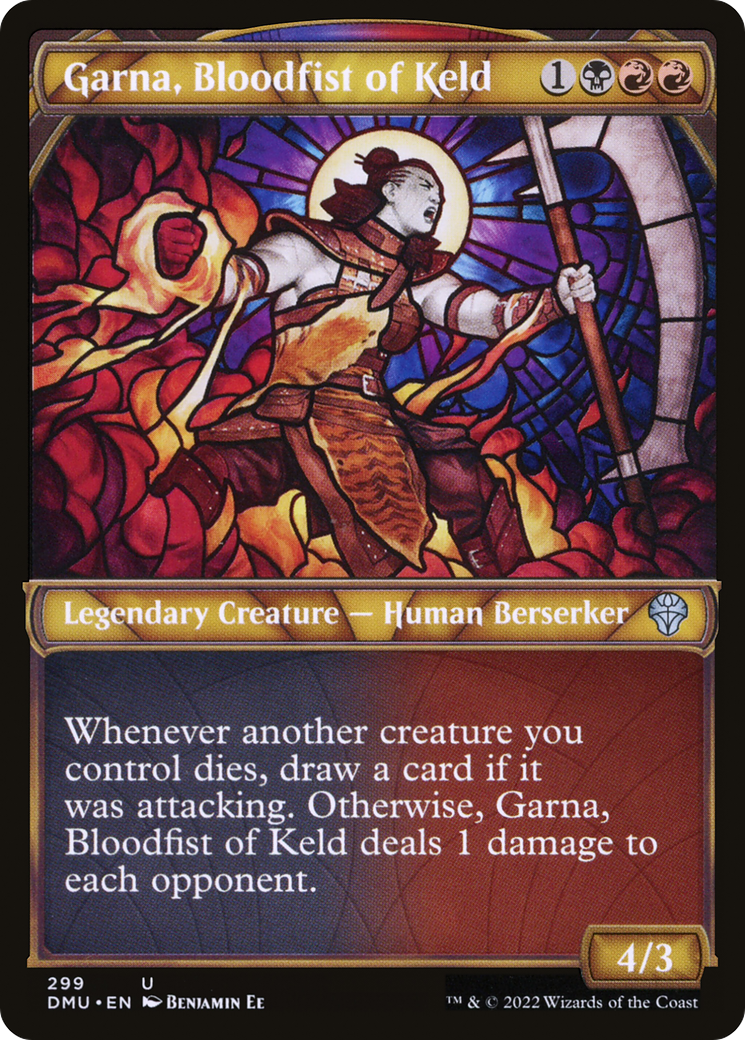 Image of Garna, Bloodfist of Keld (Showcase) [Dominaria United]