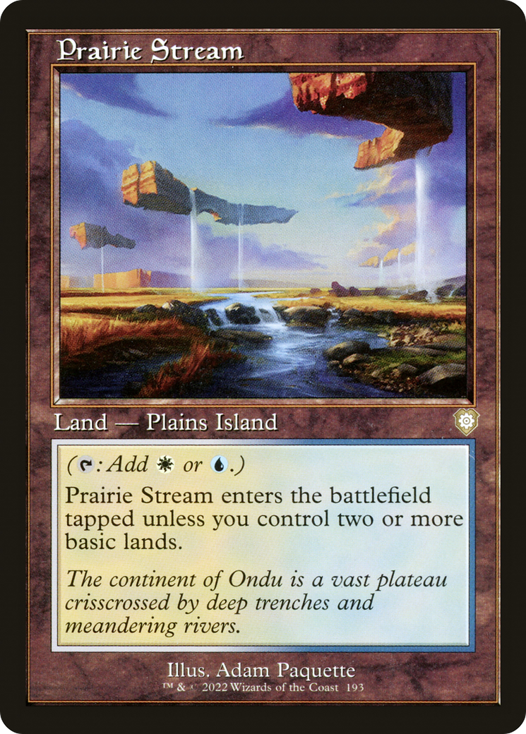 Image of Prairie Stream (Retro) [The Brothers' War Commander]