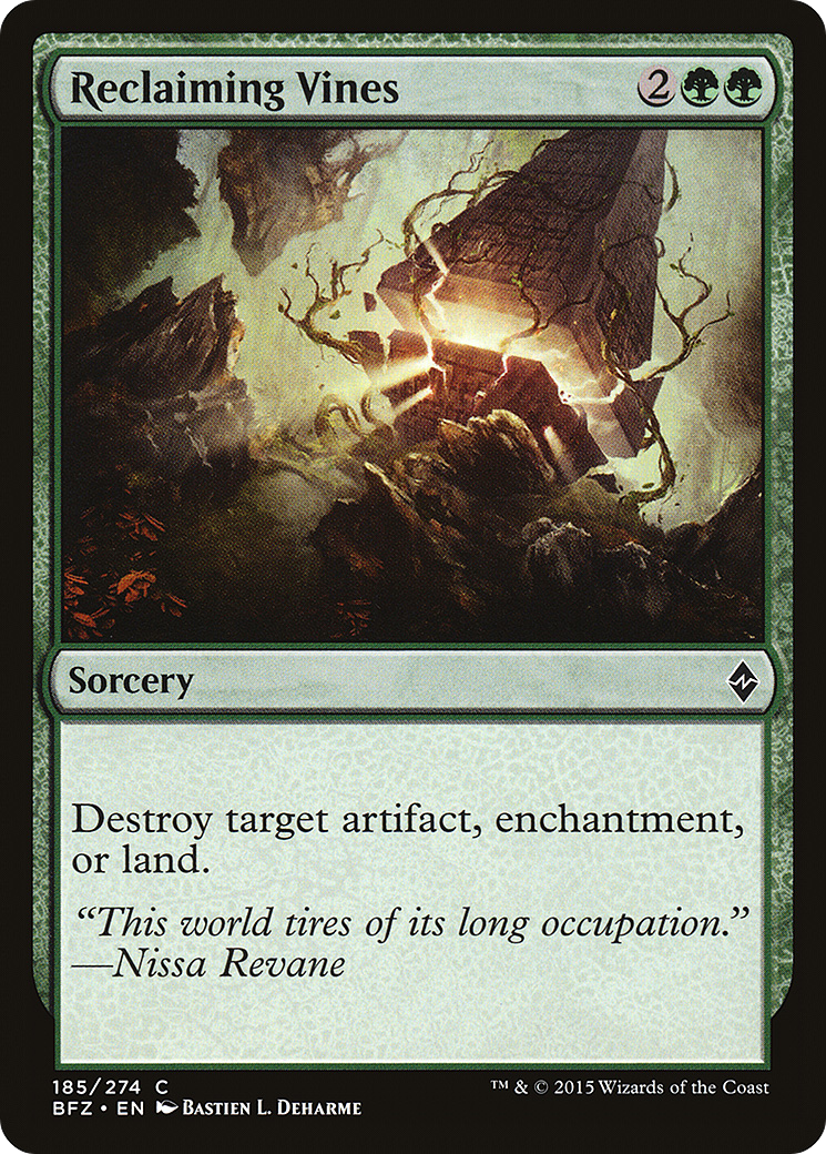 Image of Reclaiming Vines [Battle for Zendikar]
