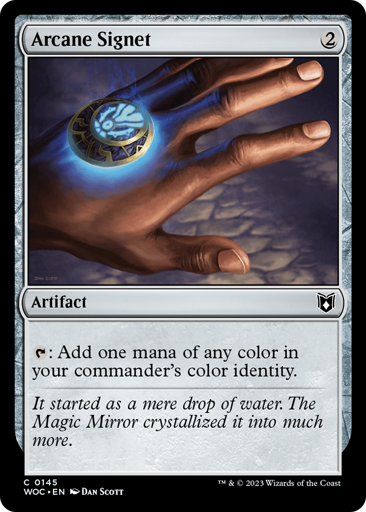 Image of Arcane Signet [Wilds of Eldraine Commander]