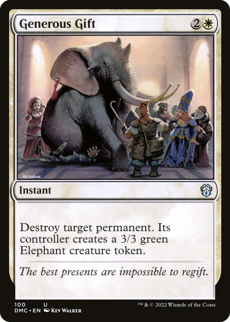 Image of Generous Gift [Dominaria United Commander]