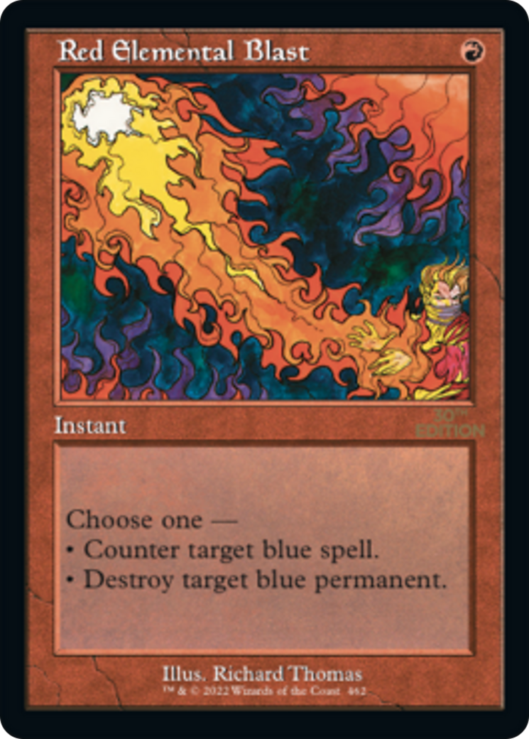 Image of Red Elemental Blast (Retro) [30th Anniversary Edition]