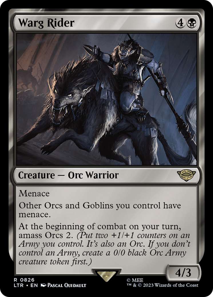 Image of Warg Rider [The Lord of the Rings: Tales of Middle-Earth]