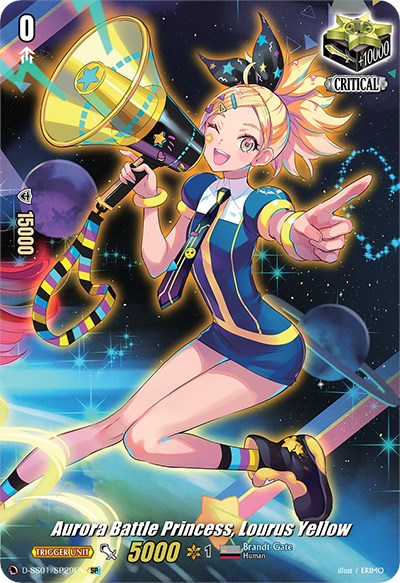 Image of Aurora Battle Princess, Lourus Yellow (D-SS01/SP29EN) [Festival Collection 2021]
