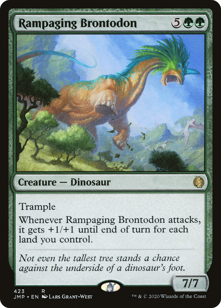 Image of Rampaging Brontodon [Jumpstart]