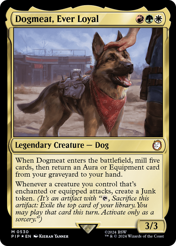 Image of Dogmeat, Ever Loyal (Surge Foil) [Fallout]