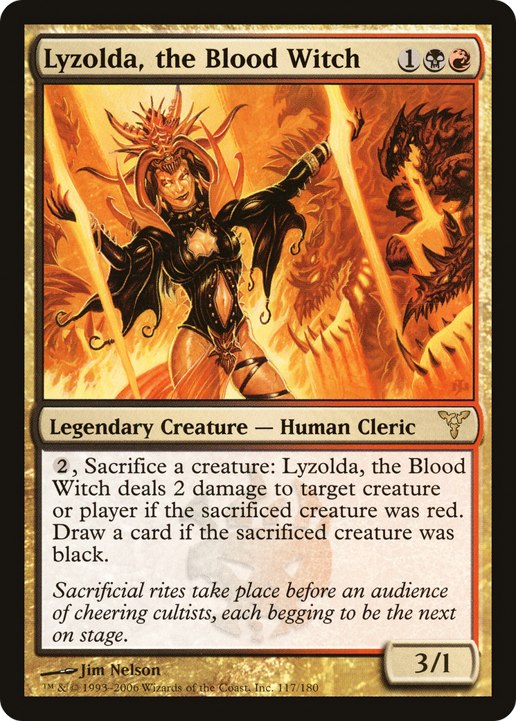 Image of Lyzolda, the Blood Witch [Dissension]