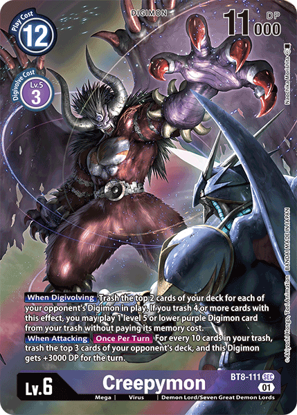 Image of Creepymon [BT8-111] (Alternate Art) [New Awakening]