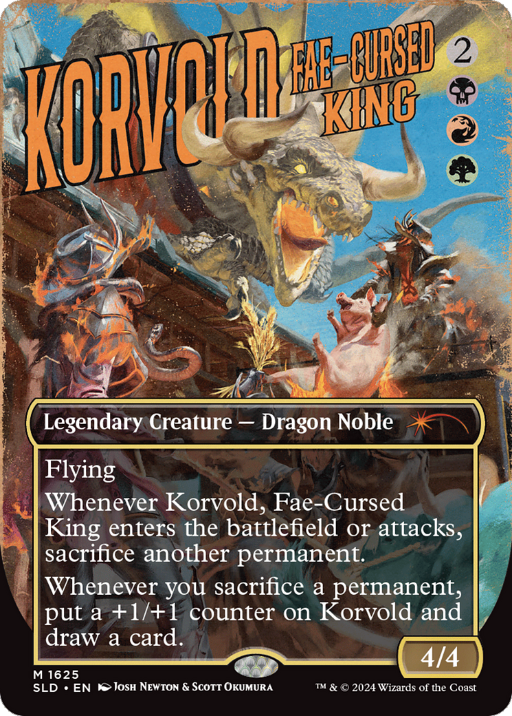 Image of Korvold, Fae-Cursed King [Secret Lair Drop Series]