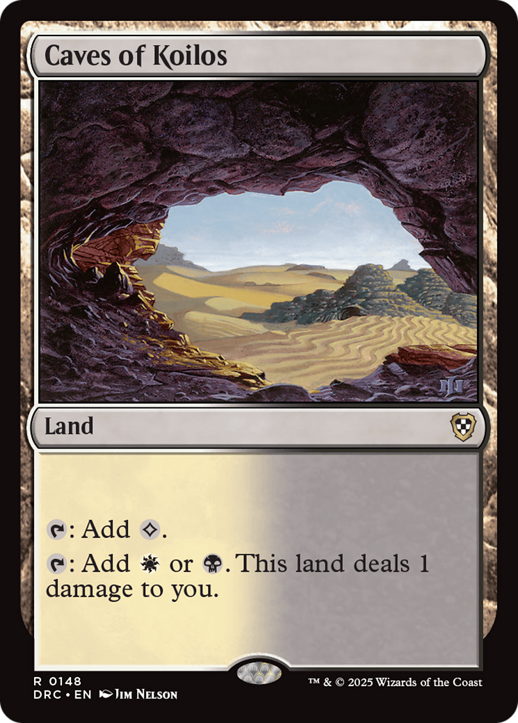 Image of Caves of Koilos [Aetherdrift Commander]