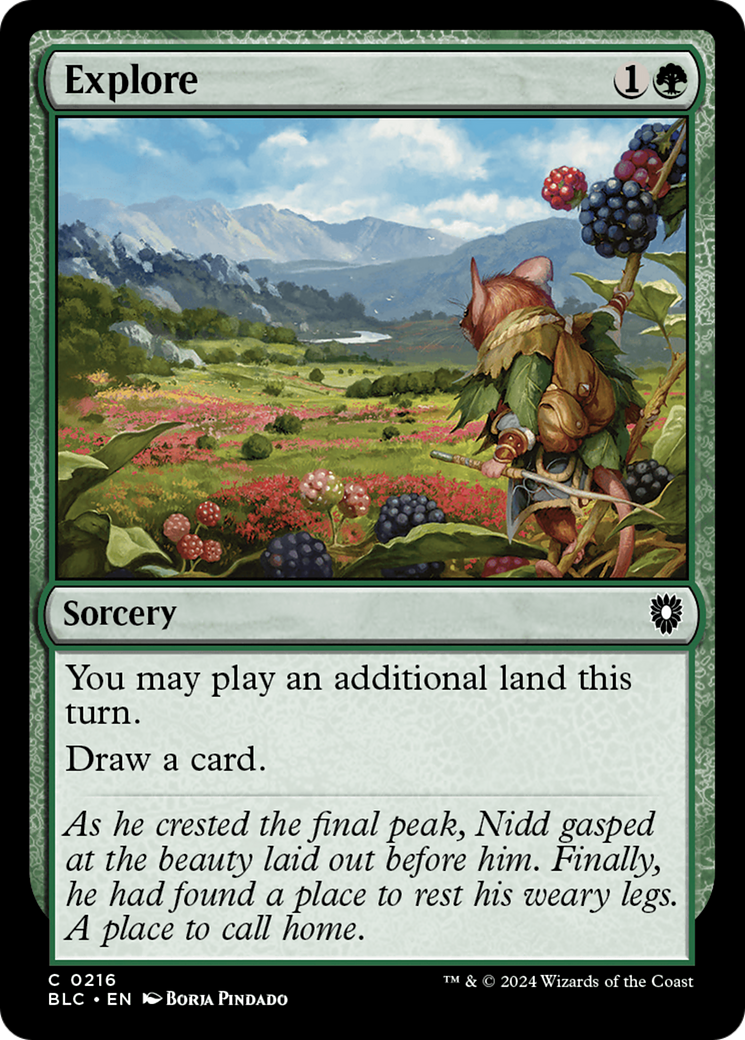 Image of Explore [Bloomburrow Commander]