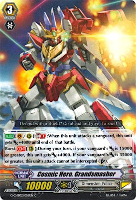 Image of Cosmic Hero, Grandsmasher (G-CHB02/055EN) [We ARE!!! Trinity Dragon]