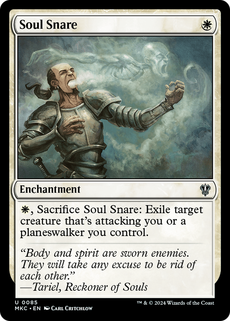 Image of Soul Snare [Murders at Karlov Manor Commander]