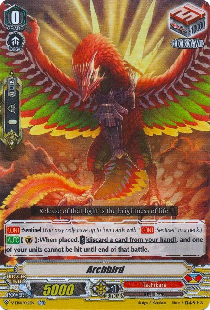 Image of Archbird (V-EB01/012EN) [The Destructive Roar]