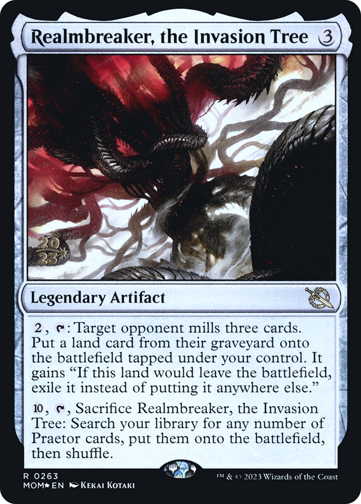 Image of Realmbreaker, the Invasion Tree [March of the Machine Prerelease Promos]