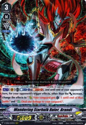 Wandering Starhulk Ruler, Brandt (V-EB06: LIGHT OF SALVATION, LOGIC OF DESTRUCTION)