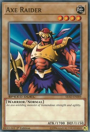 Image of Axe Raider [SBAD-EN009] Common
