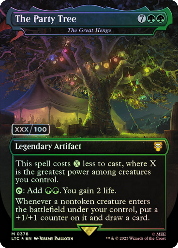 Image of The Party Tree - The Great Henge (Serialized) [The Lord of the Rings: Tales of Middle-Earth Commander]