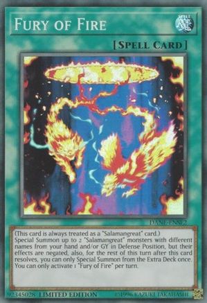 Image of Fury of Fire [DANE-ENSE2] Super Rare