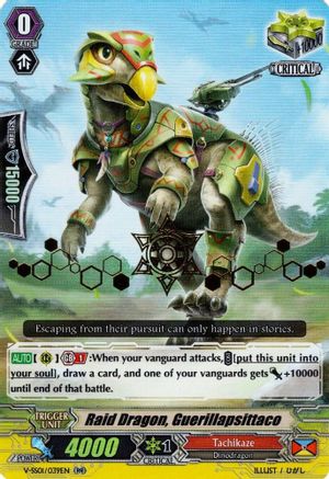 Raid Dragon, Guerrillapsittaco (Hot Stamped) (V-SS01: PREMIUM COLLECTION 2019)