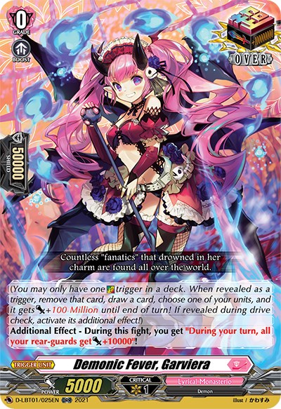 Image of Demonic Fever, Garviera (D-LBT01/025EN) [Lyrical Melody]