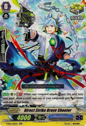 Direct Strike Brave Shooter (Hot Stamped) (V-SS01: PREMIUM COLLECTION 2019)