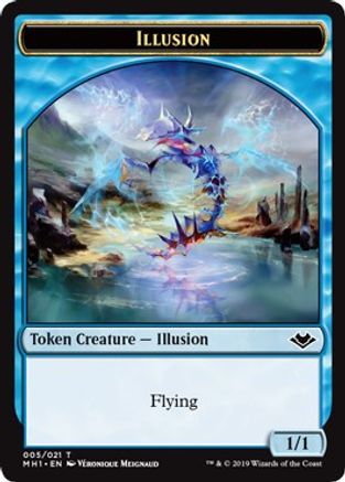 Image of Illusion Token [Modern Horizons Tokens]