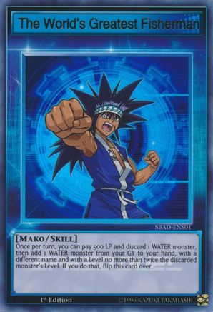 Image of The World's Greatest Fisherman [SBAD-ENS01] Ultra Rare