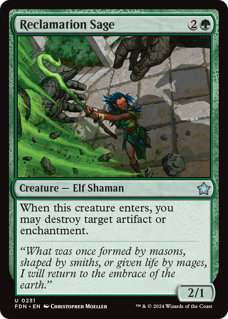 Image of Reclamation Sage [Foundations]