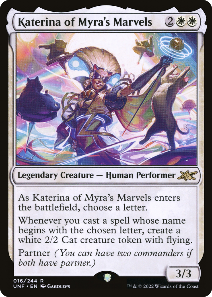 Image of Katerina of Myra's Marvels [Unfinity]