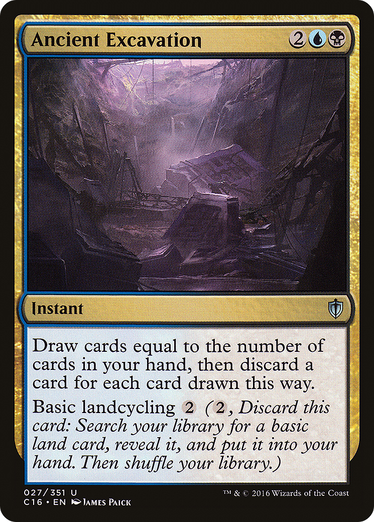 Image of Ancient Excavation [Commander 2016]