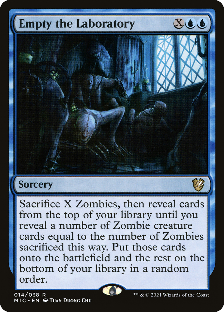 Image of Empty the Laboratory [Innistrad: Midnight Hunt Commander]