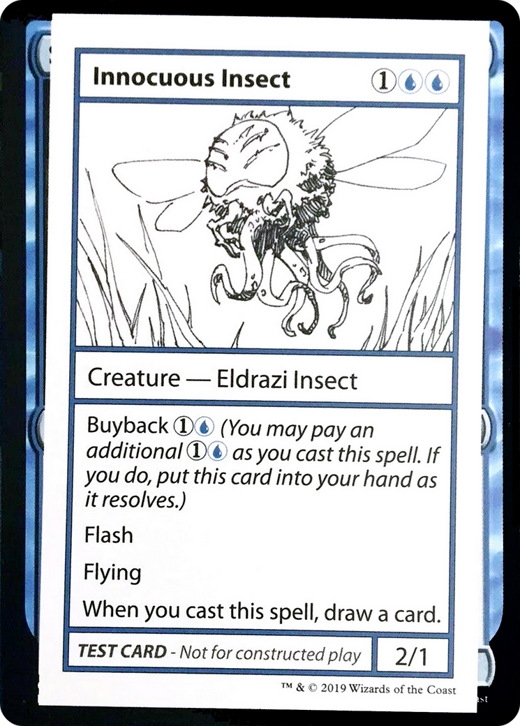 Image of Innocuous Insect (2021 Edition) [Mystery Booster Playtest Cards]