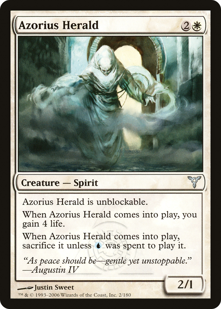 Image of Azorius Herald [Dissension]