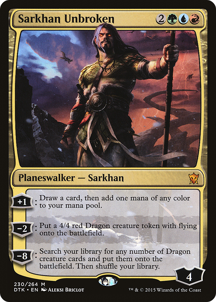 Image of Sarkhan Unbroken [Dragons of Tarkir]