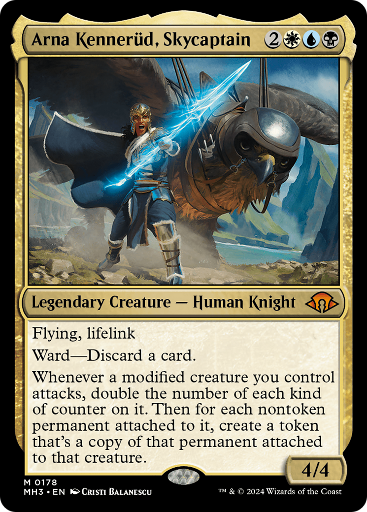 Image of Arna Kennerud, Skycaptain [Modern Horizons 3]