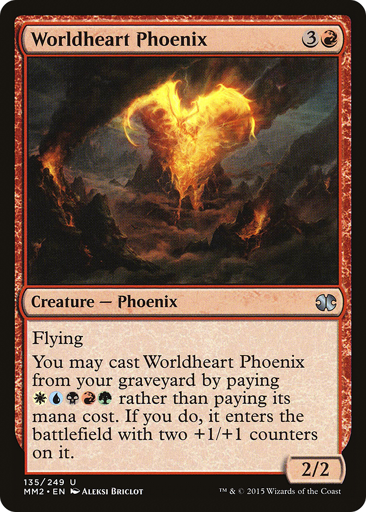 Image of Worldheart Phoenix [Modern Masters 2015]