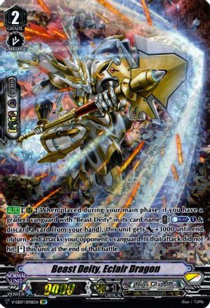 Beast Deity, Eclair Dragon (SP) (V-EB07: THE HEROIC EVOLUTION)