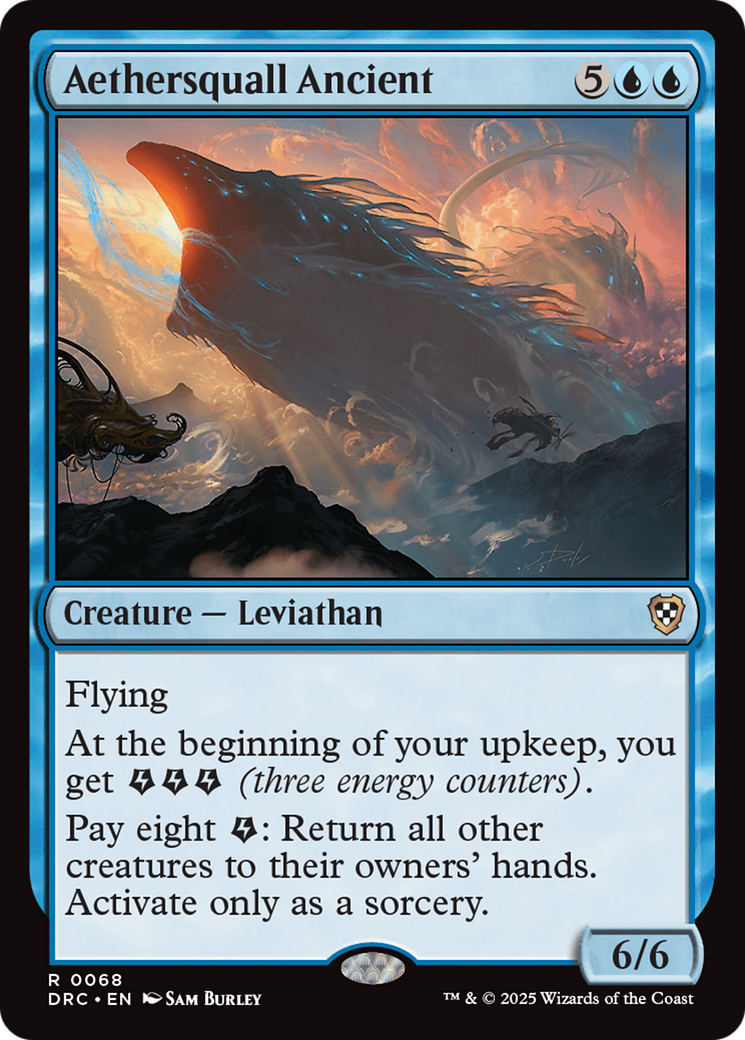 Image of Aethersquall Ancient [Aetherdrift Commander]
