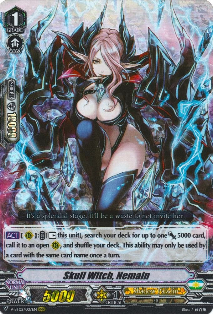Image of Skull Witch, Nemain (V-BT02/007EN) [Strongest! Team AL4]