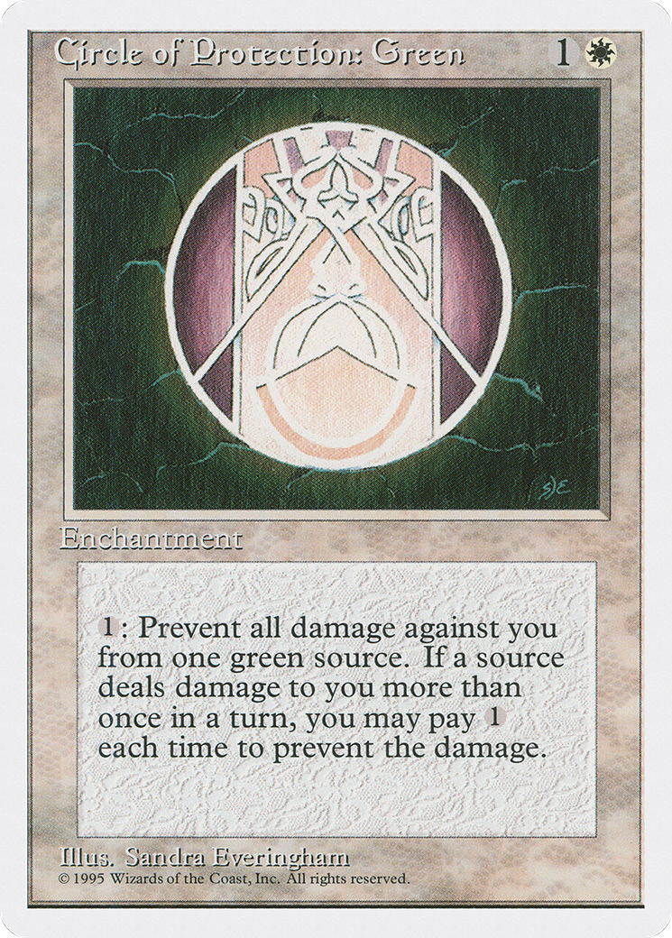 Image of Circle of Protection: Green [Fourth Edition]