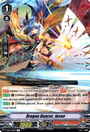 Dragon Dancer, Josee (V-EB07: THE HEROIC EVOLUTION)