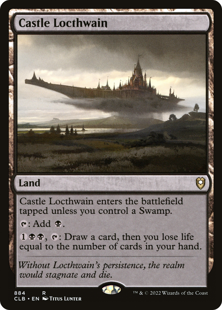 Image of Castle Locthwain [Commander Legends: Battle for Baldur's Gate]