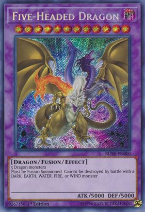 Image of Five-Headed Dragon [BLHR-EN000] Secret Rare