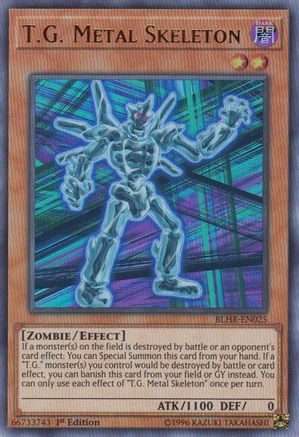 Image of T.G. Metal Skeleton [BLHR-EN025] Ultra Rare